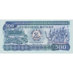 500 Meticais 1986 Mozambique